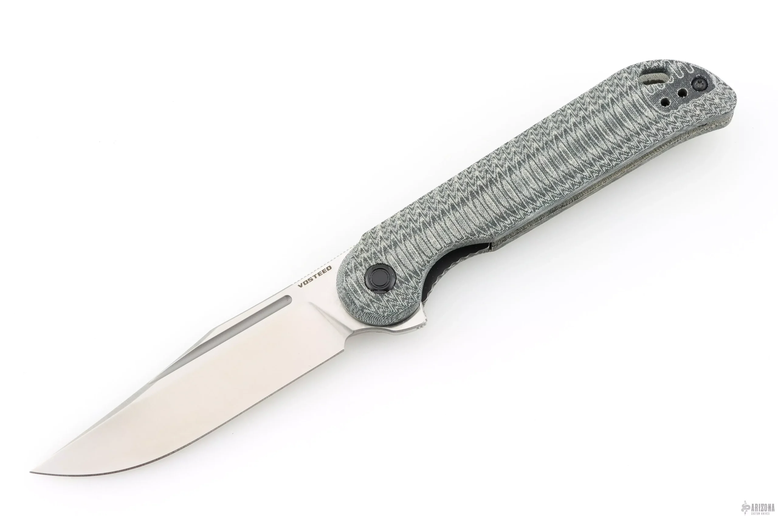 Bellamy - Liner Lock Knife (3.44" M390 Blade & Micarta Handle) - A3201 Discontinued