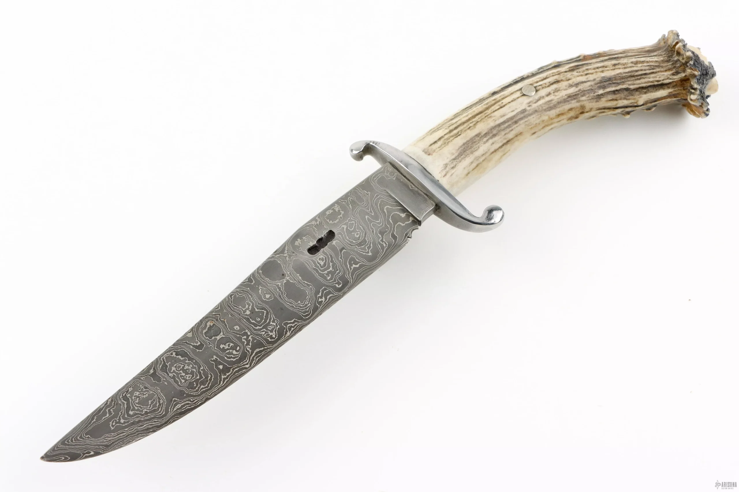"Jacques" Damascus Fighter - "MOUNTAIN MAN"